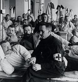 Русские раненые в госпитале